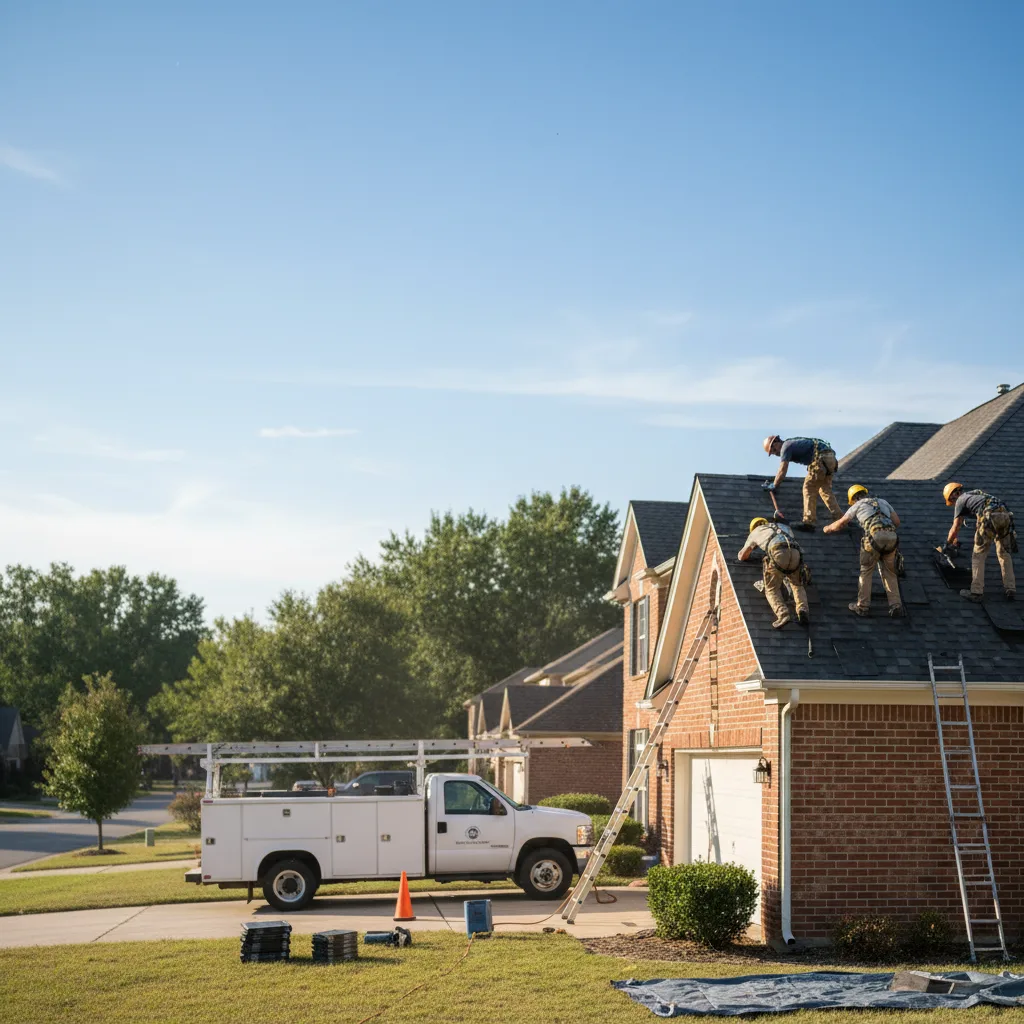 Roof Repair in Johnston City